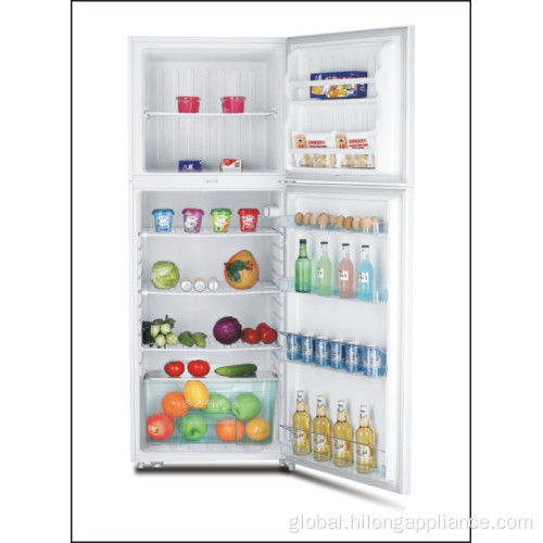 Double Door Refrigerator Price Kitchen Vegetable Fruit Double Door Fridge Refrigerator Supplier